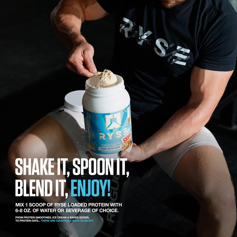 RYSE Loaded Protein Powder - Chocolate Cookie Blast - 25g