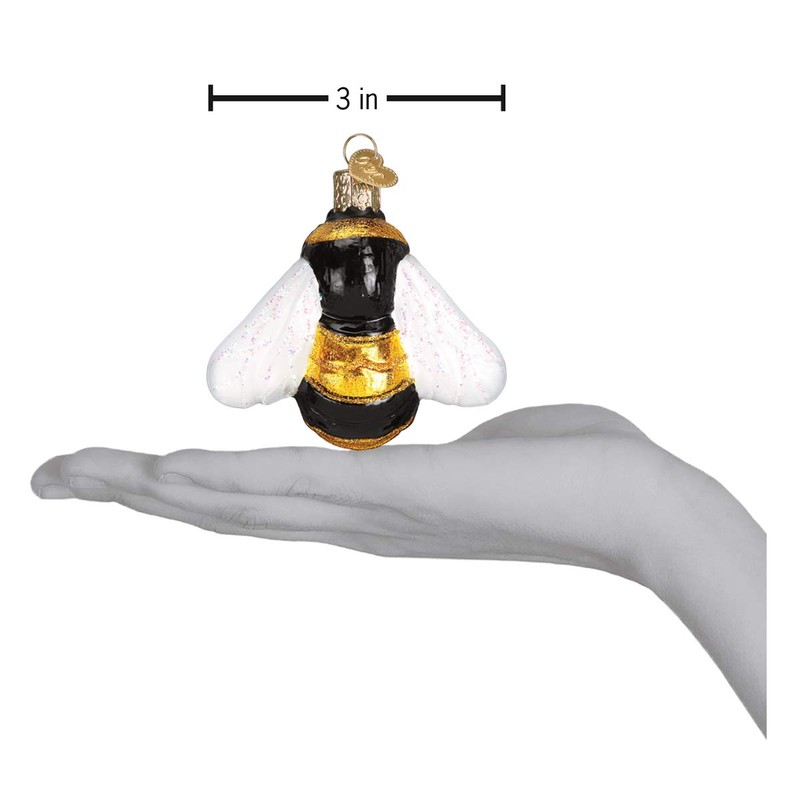 Old World Christmas Bee Collection - Adornos de Cristal soplado