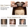 Elailite Hair Toppers for Women with Thinning Hair Real Human