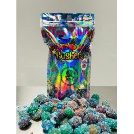 Gringas Sour cotton candy popping gushie - Bag/Jar Size: 10 oz Bag