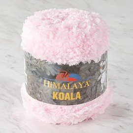 2 Balls Himalaya Koala Chenille Yarn 100 g / 3.5 oz 100 m / 109 Yards 100% Micro Polyester Bulky Chunky Yarn Baby Yarn for Amigurumi Baby Blankets and Home Decor 75712