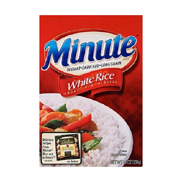 Minute Rice Long Grain White Rice - 14 oz pack of 2