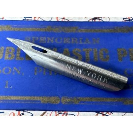 Spencerian Vintage Spencerian #1 Dream Point Double Elastic Dip Pen Nib Hand-Grind England