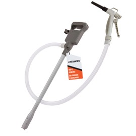 DEWAY Automatic Fuel Transfer Pump with Nozzle for Quick Flow Control & Stop, Powerful A Battery Powered with USB-C, 51 Inch Extra Long Hose Fits All Size Cans, Portable Pump Transfers - 3.8 Gal/Min
