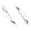 ARFUKA Grapefruit Spoons Serrated Double-Headed Grapefruit Spoons Mud Scraping Spoon
