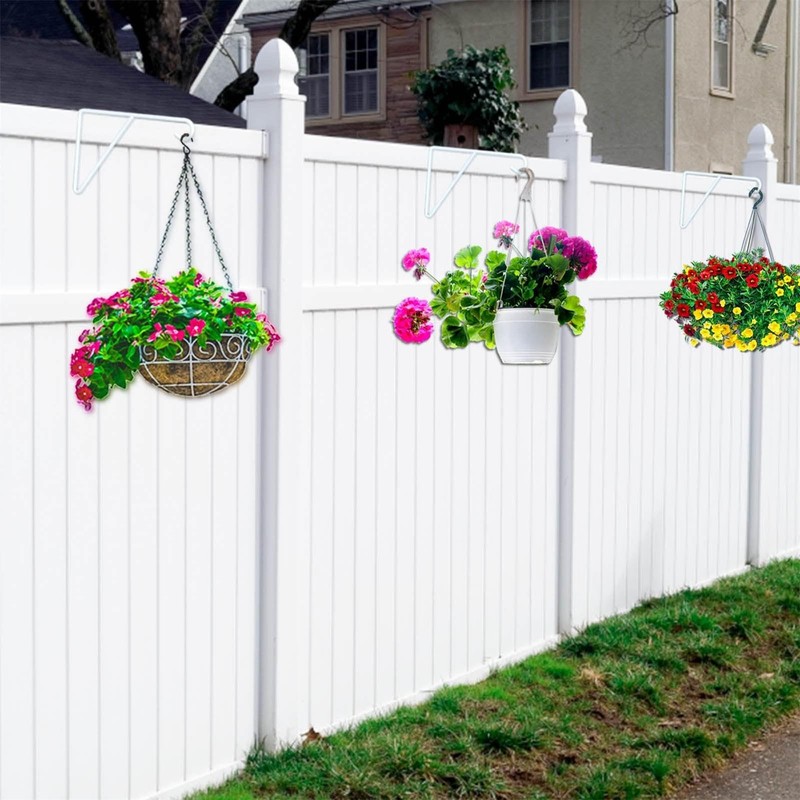 Over Fence Hooks | Heavy Duty Planter Hooks Hangers -