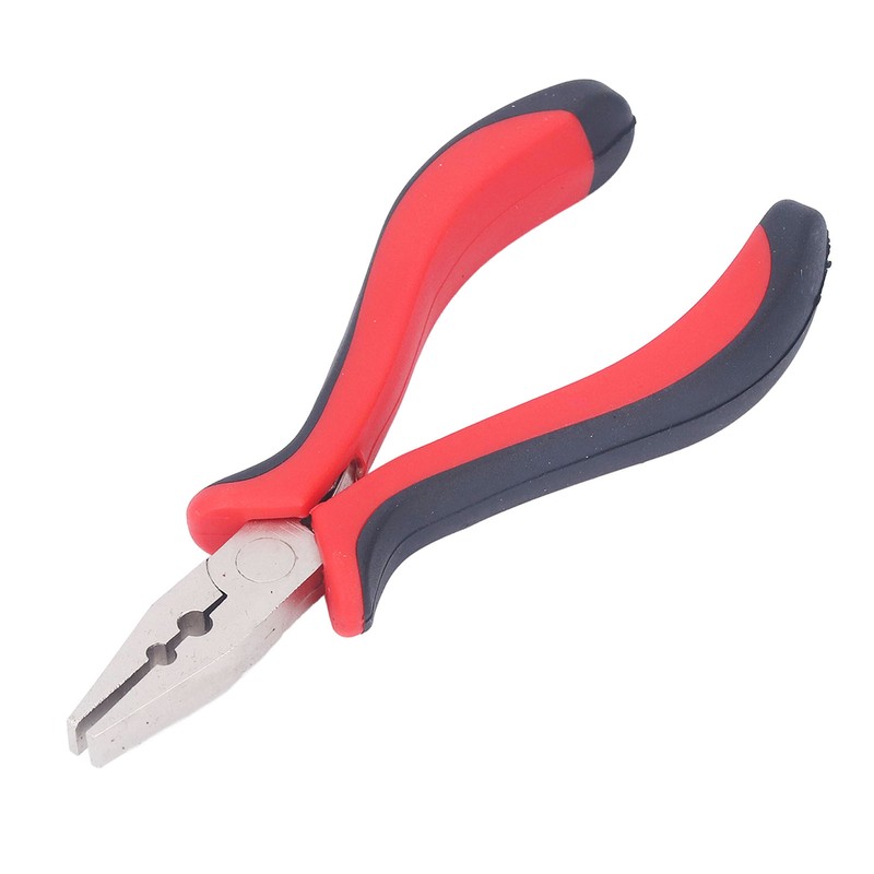 2pcs Hair Extensions Plier Ergonomic Handle Skid Resistance 2 Holes