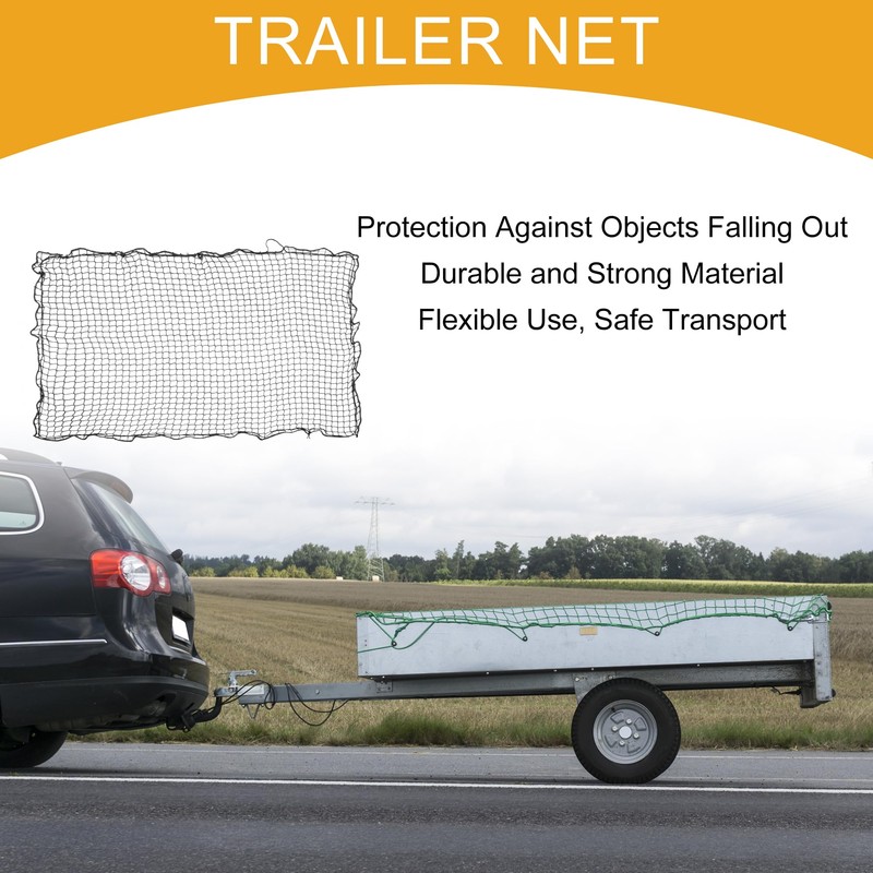 Partuto 1 Pc 1.5x2.2m Universal Trailer Cargo Net - Pickup