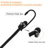 HARFINGTON 8Pcs Bungee Cord with Hooks 24" Rubber Bungee Cords