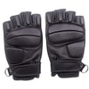 SJI Cycling & Gym Half Finger Leather Gloves, for Lifting,