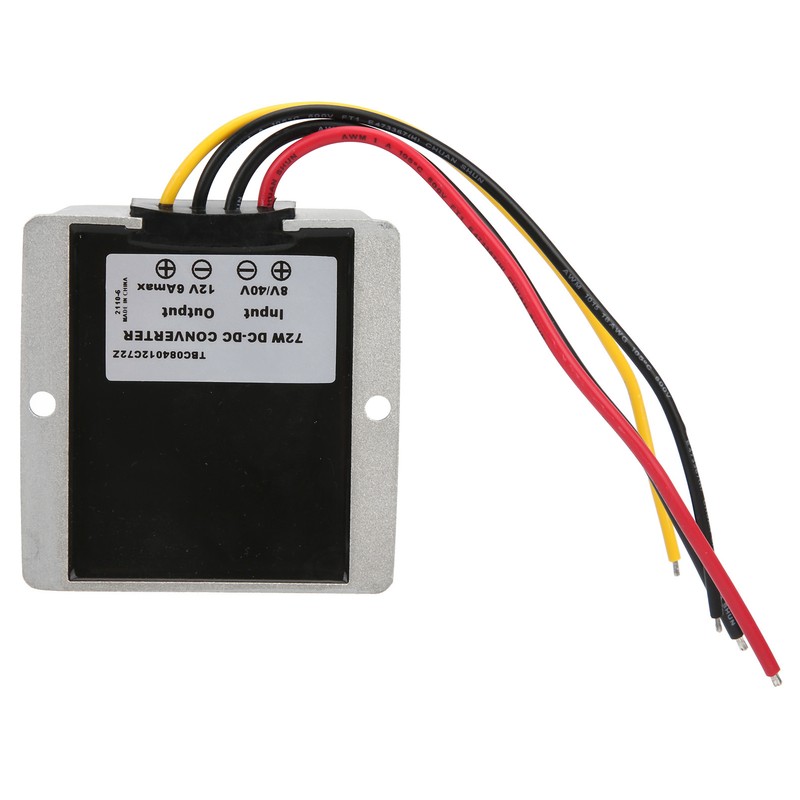 Power Supply Converter Waterproof 8V-40V to 12V Module Transformer TBC084012C72Z