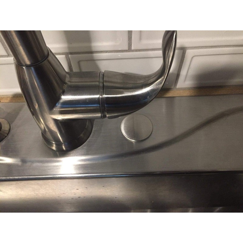Onwon 2 Pieces Kitchen Faucet Hole Cover Sink Tap Hole
