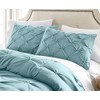 HNU 7 Piece Pintuck Comforter Set King, Pinch Pleated Classic