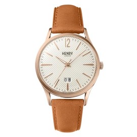 Henry London Richmond HL41-JS-0038-TAN Men's Watch, Brown