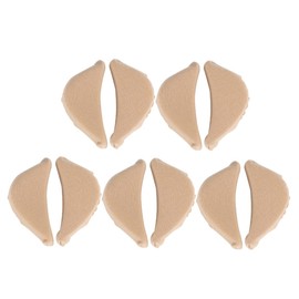 Ipetboom Thick Sole Pads for High Heels 5 Pairs of Forefoot Pads Foot Brace Half Insoles for Men Women