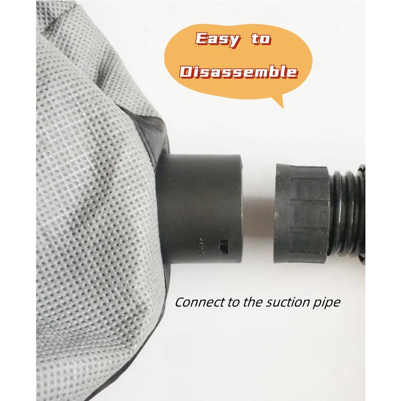 Kikeep Drywall Sander Dust Collection bag Wall Grinding Machine Collection