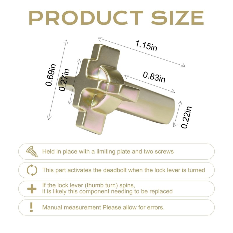 Hinged Door Lock Actuator 2579542 for Andersen Patio Door Repair,