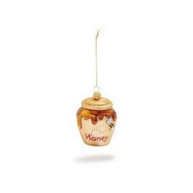 Sur La Table Honey Pot Glass Ornament