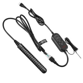 GRILLME 1000W Immersion Water Heater with Intelligent Temperature Controller,Fully Submersible Portable Electric Heater,5 Galons Bucket Heater,100% Waterproof,316L Shell,Easy and Convenient to Use