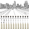 EUZUXU 12 Piece Fineliner Pen Set, Micron Fineliner with 12