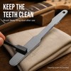 Double-Sided Metal Guitar Fret File with Cleaning Brush for Fret