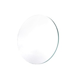 SÜA® Round welding goggle protective glass lens filter replacement - 50 x 50 x 3 mm - Shade: Clear (10 Pack)