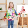 CIGTSICO Kids Painting Apron, Waterproof toddler painting apron for Boys