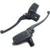 SEMOLTO Universal Motorcycle Black 1" 25mm Handlebar Hydraulic Brake &