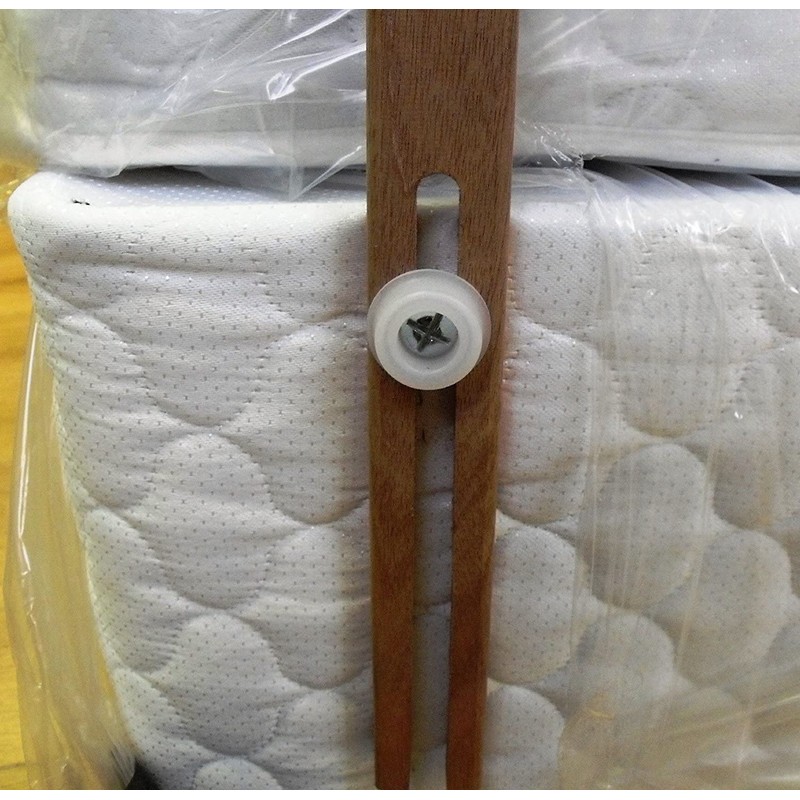 2X M8 Headboard Bolts with fitted washers fixings for Divan