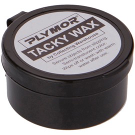 Plymor Tacky Wax Adhesive Sticky Putty, 1 Ounce