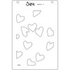 Sizzix Layered Stencils - Mark Making Hearts