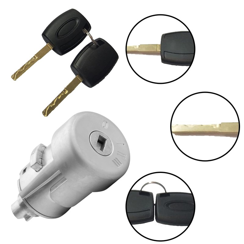 Oiieco Ignition Barrel Switch Lock with 2 Keys 1926227 for