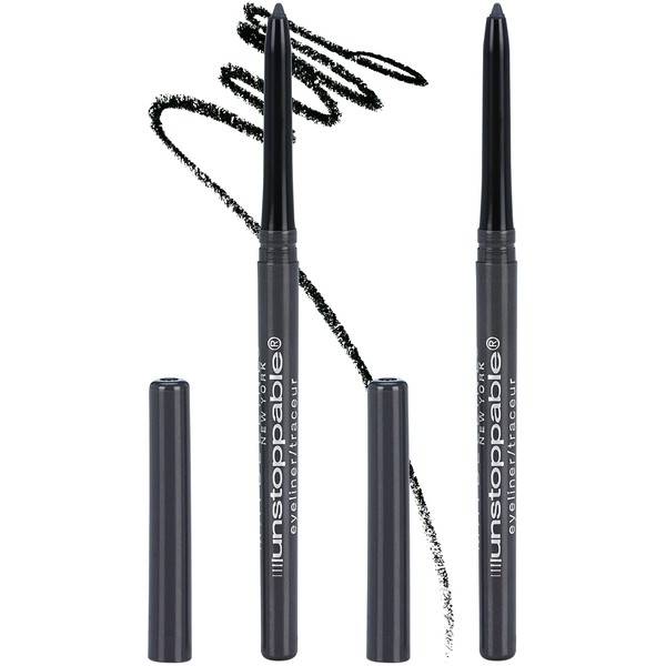 MAYBELLINE Unstoppable® Mechanical Eyeliner Pencil, Easy to Apply, Smooth Glide, Up to 24 Hour Wear Pewter 0.02 oz