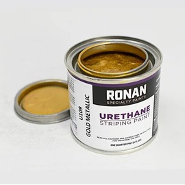 Ronan Specialty Paint Urethane Striping Paint 4 Oz. (Gold Metallic)