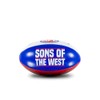 Sherrin Western Bulldogs AFL Team Softie Football, Size 20cm