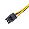 YiKaiEn 4 Pin Molex to 6 Pin Video Card GPU
