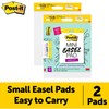 Post-it® Super Sticky Mini Easel Pad, 15 x 18 Inches,