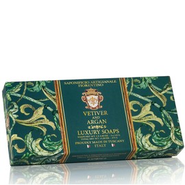 Fiorentino Soap Vetiver and Argan 3 x 125 g