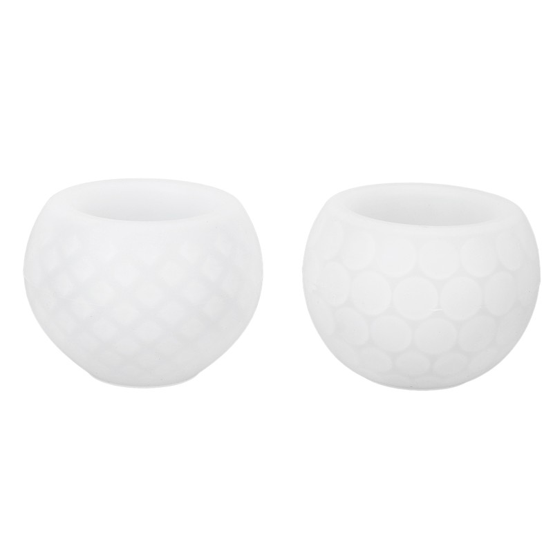 2Pcs Resin Candle Holder Mold Irregular Shape Design Deformable Practical