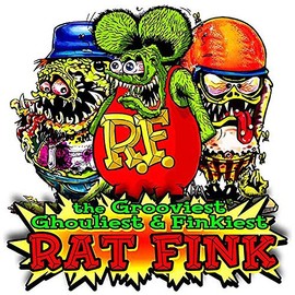 American Collectibles Rat Fink The Finkiest Fink Metal Sign