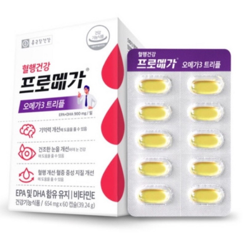 Chong Kun Dang Health Promega Omega 3 Triple 360 ​​Capsules