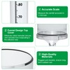 Rain Gauge Outdoor Rain Gauge Accurate to 0.01 Inches with