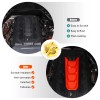 necar2020 Red Car Engine Bay U-Shaped Cover ABS Accessories Kit