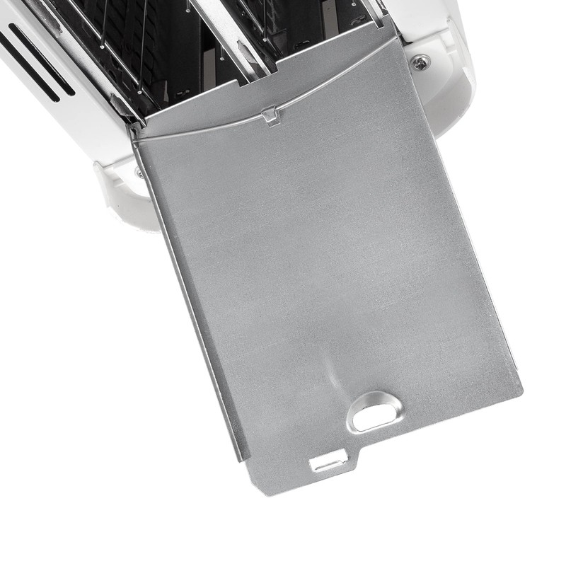 Dominion 2-Slice Toaster with Shade Control, Slide-Out Crumb Tray, Auto-Shutoff,