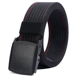 Lion VII Nylon Belt (Upgrade Version), Climbing Belt, Work Clothes, Durable, Lightweight, Adjustable, Unisex, S-Class, Permanent Belt, Military Clothing, Width 1.5 inches (38 mm), Length 49.2 inches (125 cm) -