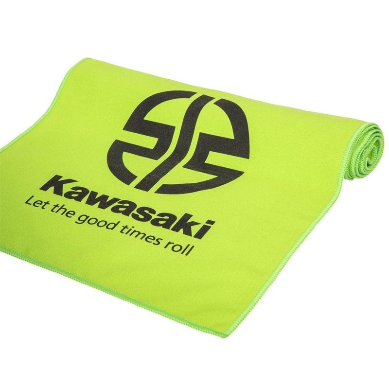 Kawasaki Gym Towel Sports Towel Lime Green