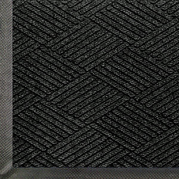 WaterHog Eco Commercial-Grade Entrance Mat, Indoor/Outdoor Black Smoke Floor Mat 6' Length x 4' Width, Black Smoke by M+A Matting