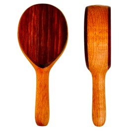 HippoToys Handmade wood rattle baby Montessori Wooden Rattles toy for Babies Toddlers, Boys & Girls Age 0-6 months baby, Safe, Premium Quality, ASTM, EN71.3 Certified Toys,Development & Early Learning