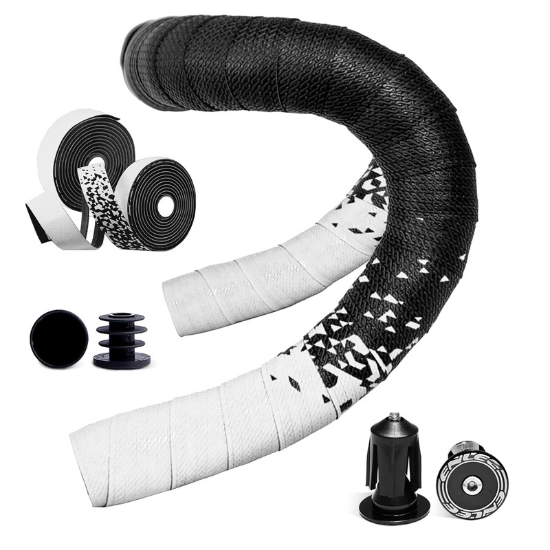 DINTSTYLE 2pcs Bike Handlebar Tapes, Road Bicycle Bar Tape, Cycling