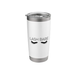 Lash Babe Lash Artist Lash Tech Eyelash Stainless Steel Insulated Tumbler